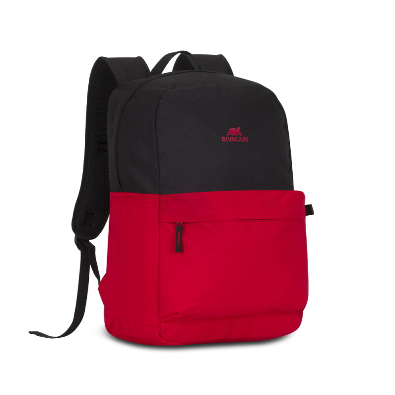 RIVACASE 5560 black/pure red 20L Laptop backpack 15.6" / 12